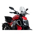 PUIG New Generation Adjustable Touring Windscreen for Ducati Diavel V4 PUIG New Generation Adjustable Touring Windscreen for Ducati Diavel V4